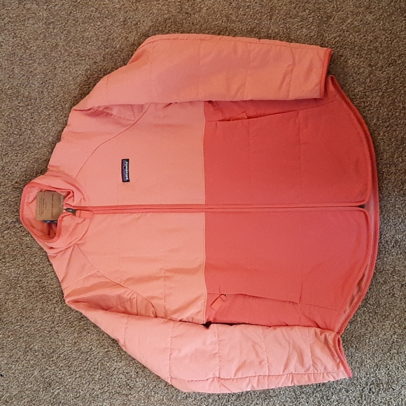 Patagonia Sweaters - PATAGONIA SPICED CORAL WOMEN'S PACK IN JACKET COAT MEDIUM